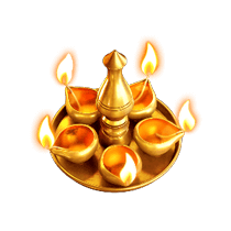 GaneshaGold Diya