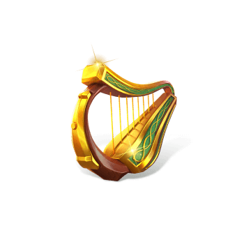 lucky clover lady h harp